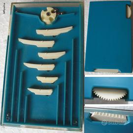 FLIPPER PLASTICA ANNI ”50/60 - 6 PALLE ACCIAIO /13