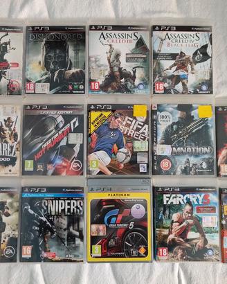 Giochi PS3 (3 giochi aggiunti nell'ultima foto)