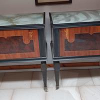 Comodini anni 50-60 e cassettiera