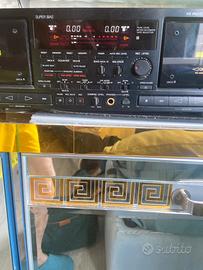 Doppia piastra sony top del vintage