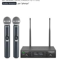 Microfoni wireless Phenyx Pro PTU-71-2H