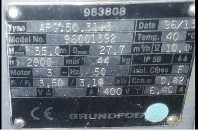Pompe grundfos nuove