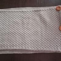 sciarpa/collo in maglia