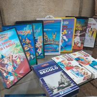 collezione lotto 10 vhs film Disney vari titoli 