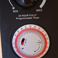 Stufa elettrica e ventilata a tre 750w 1250w 2000w