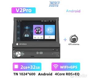 RADIO GPS ANDROID 1DIN TATTILE GPS