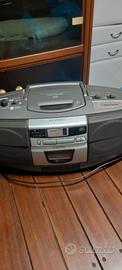 Registratore a cassette radio compact disc AIWA