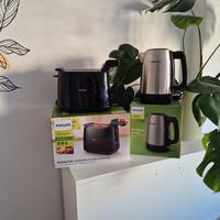 bollitore elettrico e tostapane Philips