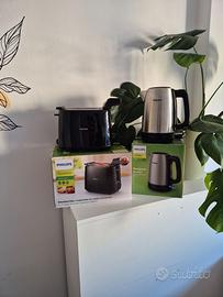 bollitore elettrico e tostapane Philips