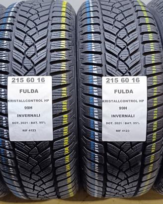 4 GOMME 215 60 16 FULDA INV RIF4123