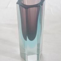 Vaso Murano vintage in vetro sommerso anni '50