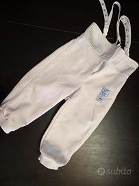 pantalone scherma ragazzo 170dx