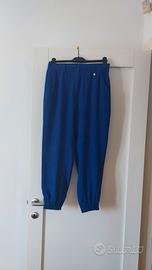 pantaloni donna blu elettrico taglia 44