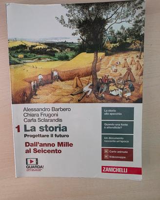 libro storia  Progettare il futuro 1