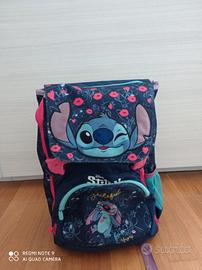 Zaino Per Scuola Elementare Stitch Estensibile