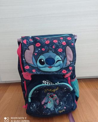 Zaino Per Scuola Elementare Stitch Estensibile