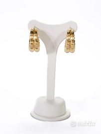 Orecchini cerchi in oro giallo