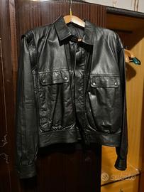 Giubotto uomo vera pelle vintage