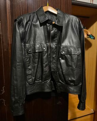 Giubotto uomo vera pelle vintage
