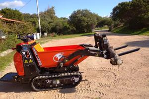 Motocarriola Cormidi C85 Honda Forche Sollevamento