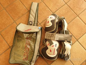 Set completo ginocchiere, gomitiere, polsiere