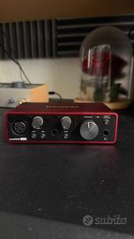 Focusrite Scarlett Solo 3ª Generazione COME NUOVO!