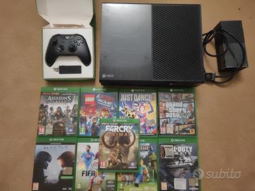 Xbox One 500GB + 9 giochi + controller