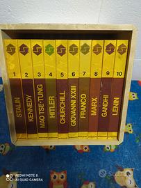 Raccolta biografie personaggi storici con custodia