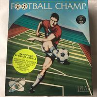 I PLAY: FOOTBALL CHAMP - Commodore 64 C64 - NUOVO