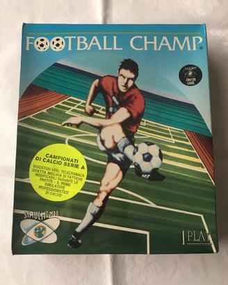 I PLAY: FOOTBALL CHAMP - Commodore 64 C64 - NUOVO