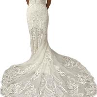 Abito da sposa a sirena Loretta Italia LR2133
