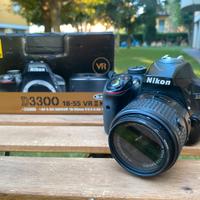 Kit Nikon D3300 + obbiettivo 18-55 mm