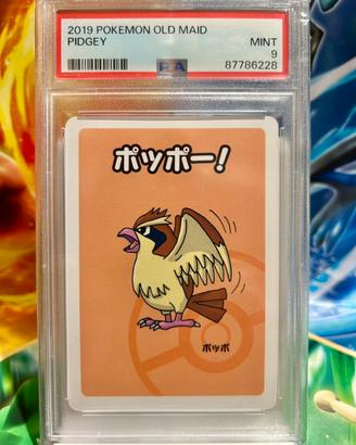 Pidgey  pokemon Old Maid Babanuki 2019 PSA 9 MINT