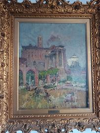 Alessandro Lupo olio su tavola 40x50circa