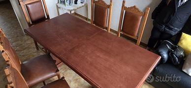 Tavolo allungabile - sedie