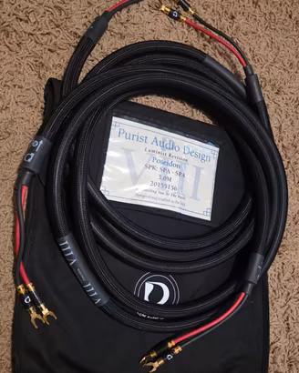 Coppia cavi potenza Purist Audio Poseidon VIII 3,4