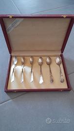 set cucchiaini argento 800