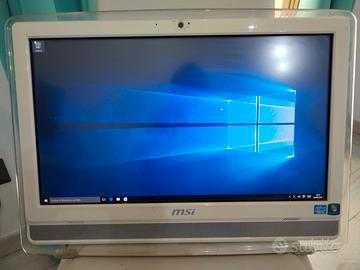 MSI pc all in one touchscreen 22"