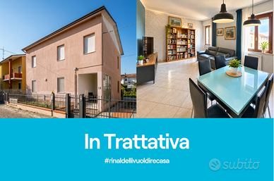 IN TRATTATIVA App. con soffitta, corte e garage