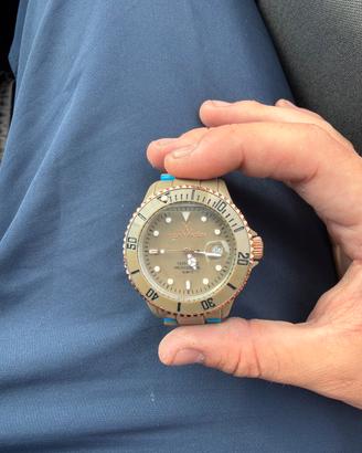 Orologio ToyWatch Diver Verde Oro