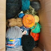 lotto stock 2,5kg gomitoli lana 