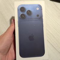 iphone 17 pro blu 256 giga