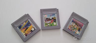 Tris di giochi per Gameboy