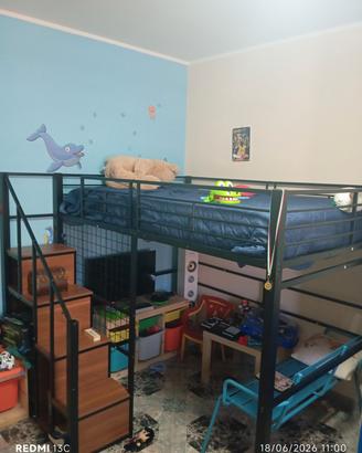 letto a soppalco 