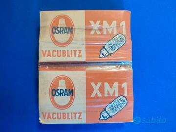 Flash Osram Vacublitz XM1 due confezioni originali