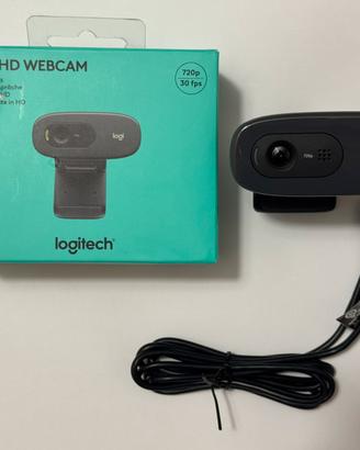 Webcam Logitech C270 HD 720p/30fps