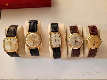 Orologi oro , Omega ,Vacheron ,Heberhard ecc