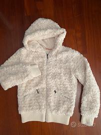 Pellicciotto panna Mayoral