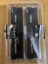 Memoria RAM DDR4 HyperX FURY CL16  16 GB 2 x 8 GB