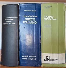 Dizionari Latino e Greco